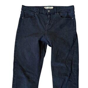 Topshop Moto Jamie Skinny Jeans Black Size 32‎ Womens Denim Cotton Blend